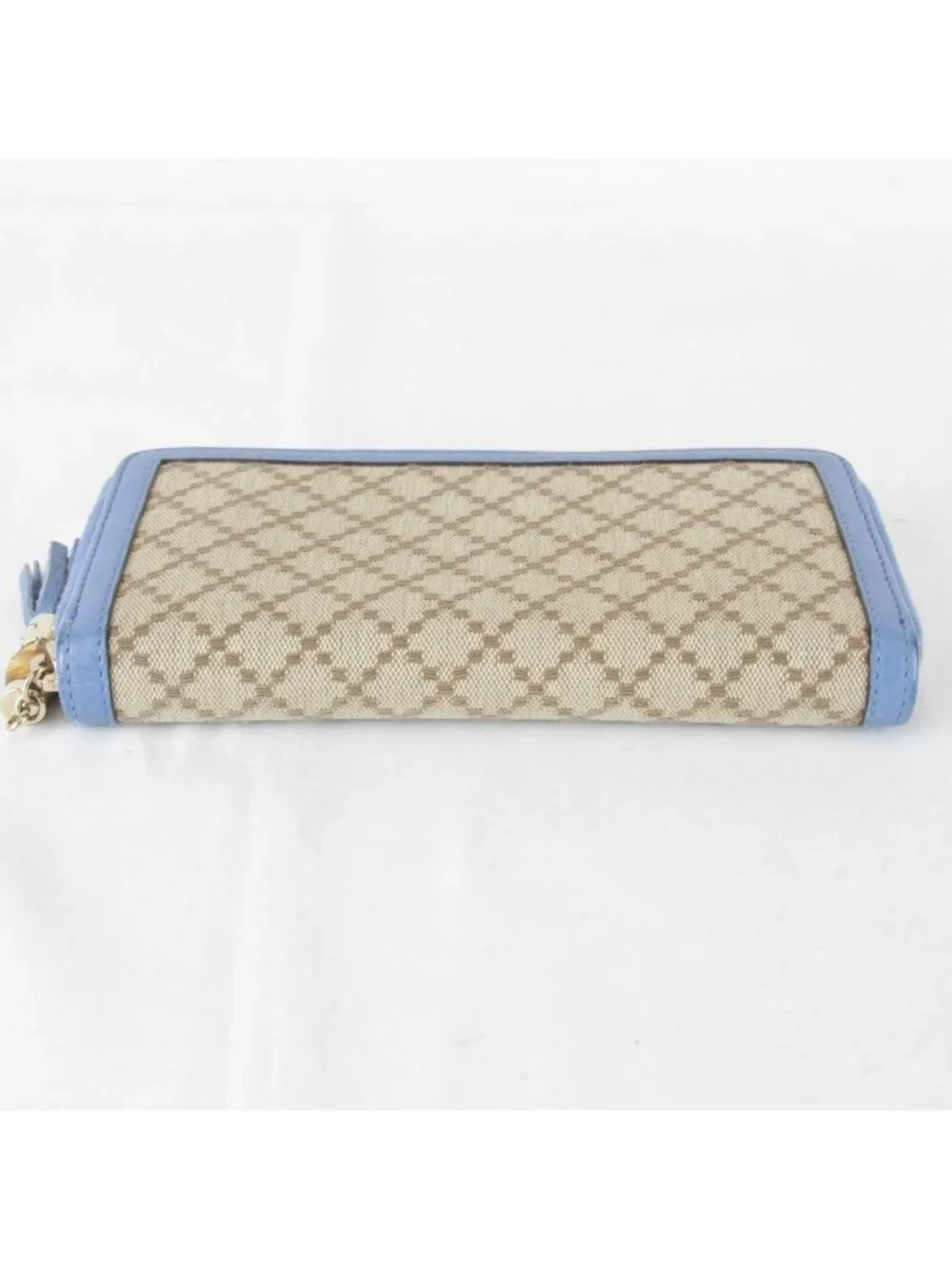 Gucci Wallet Canvas Leather Blue - Picture 7 of 10
